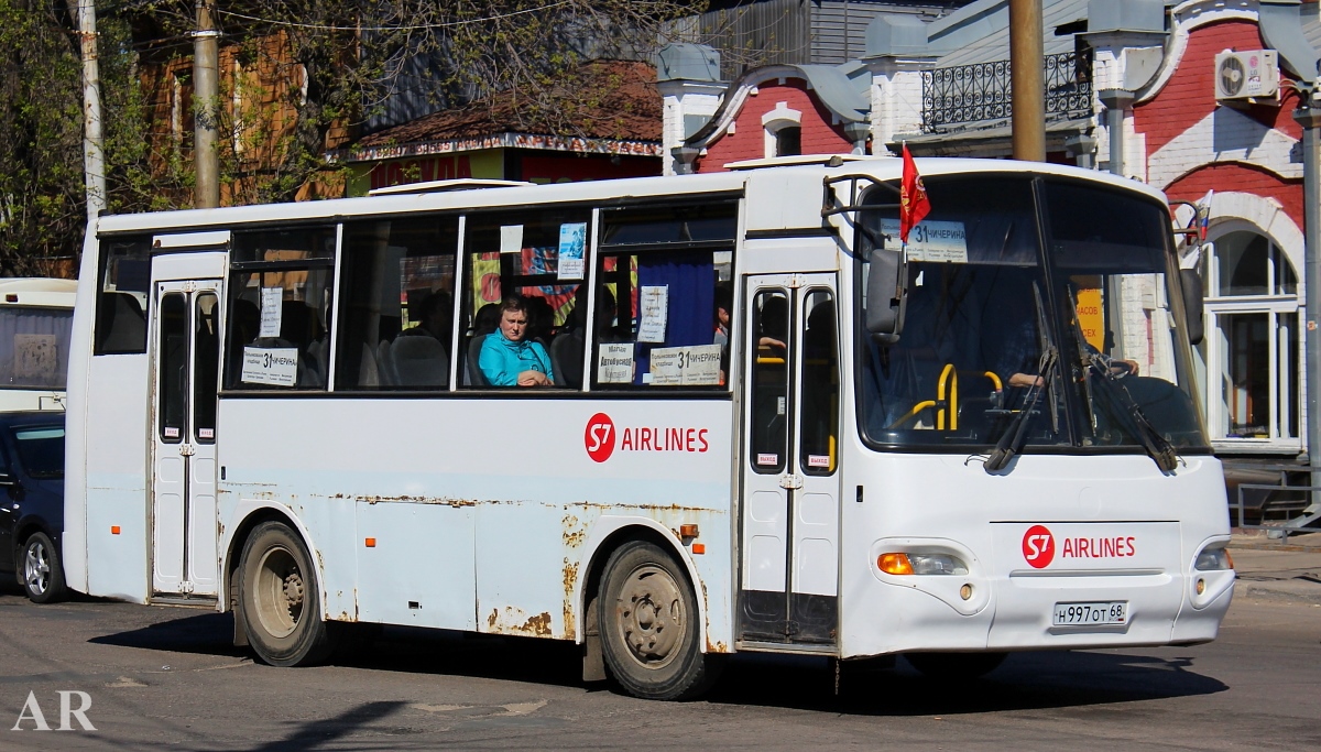 Тамбовская область, ПАЗ-4230-01 (2-2) (КАвЗ) № Н 997 ОТ 68