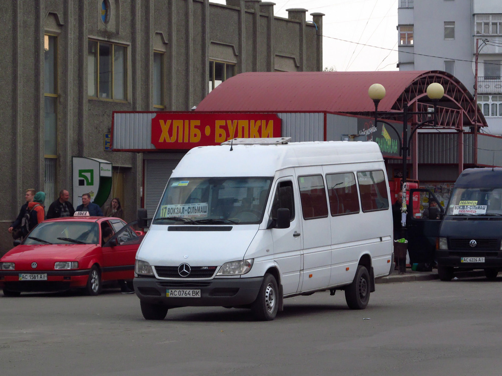 Волынская область, Mercedes-Benz Sprinter W903 311CDI № AC 0764 BK