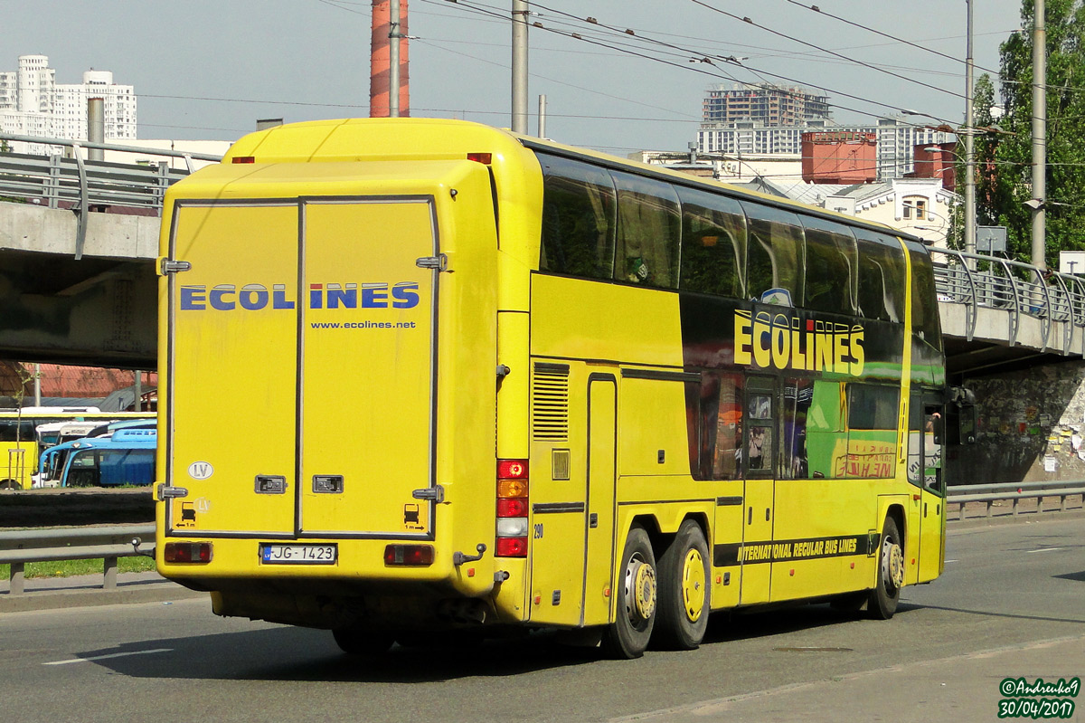 Латвия, Neoplan N122/3L Skyliner № 290