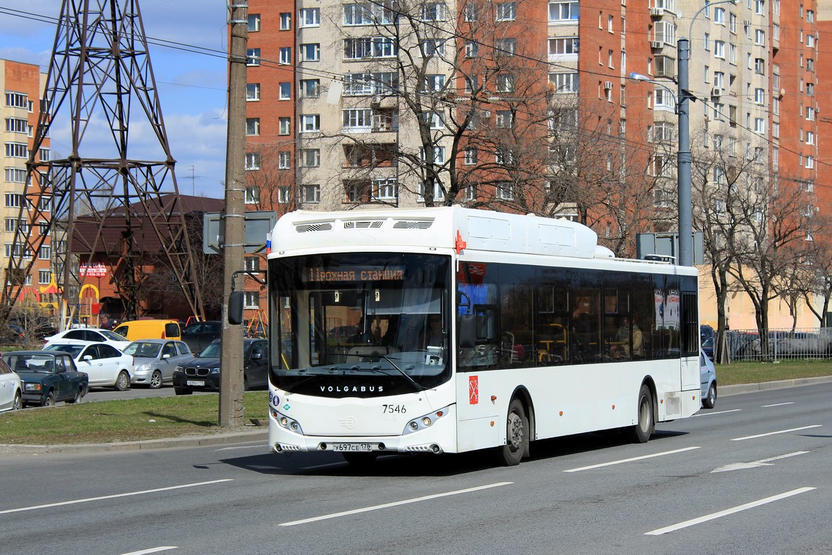 Санкт-Петербург, Volgabus-5270.G2 (CNG) № 7546