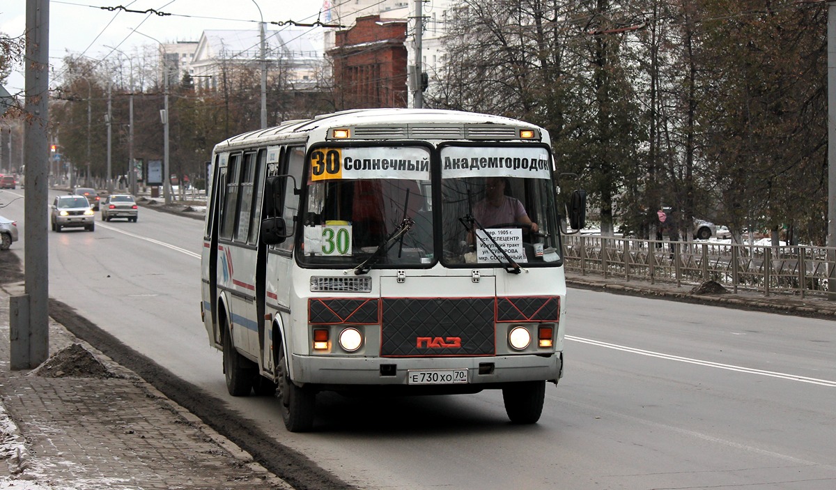 Томская область, ПАЗ-4234 № Е 730 ХО 70