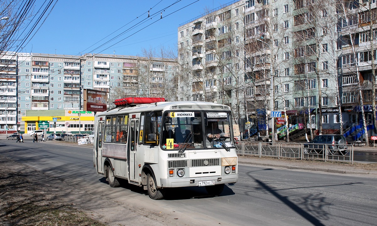 Томская область, ПАЗ-32054 № К 792 НС 70