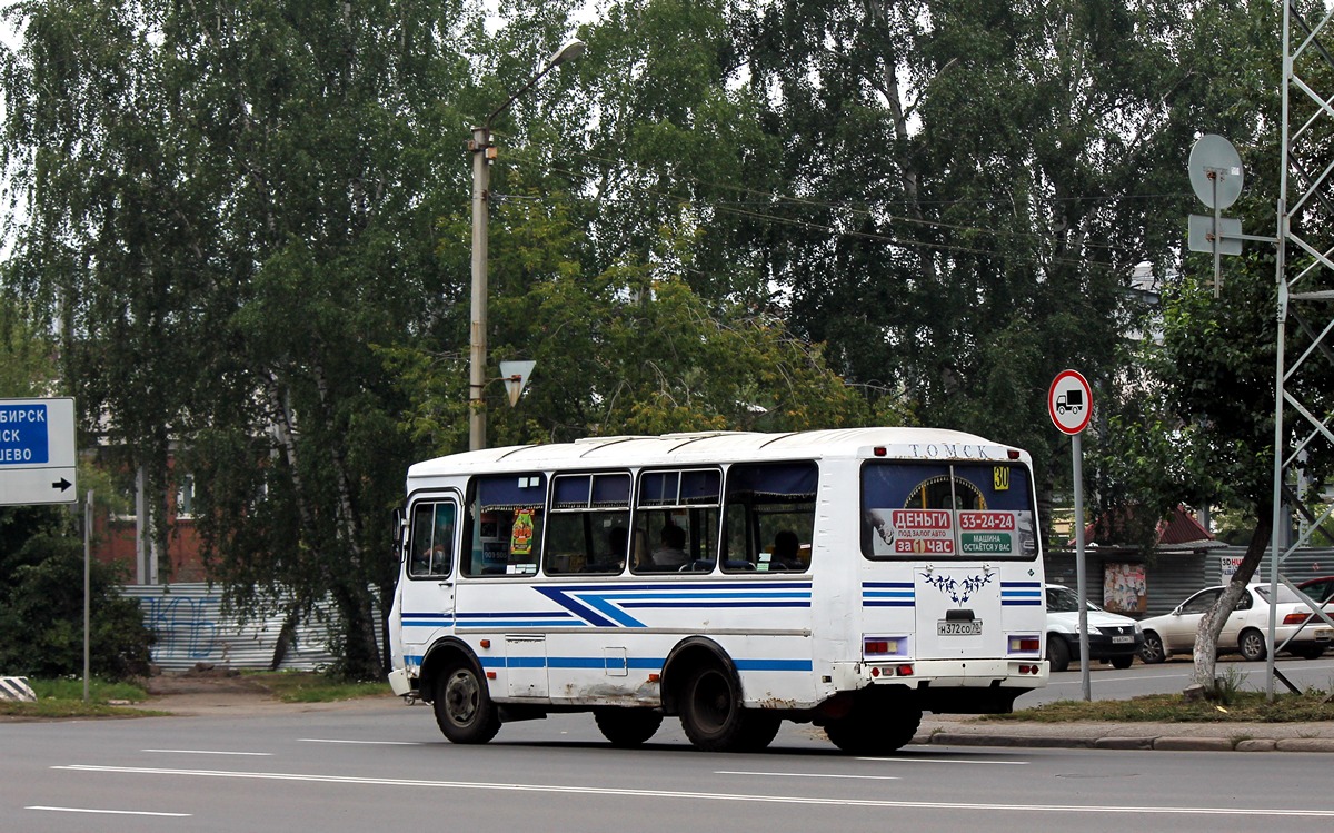 Томская область, ПАЗ-32054 № Н 372 СО 70