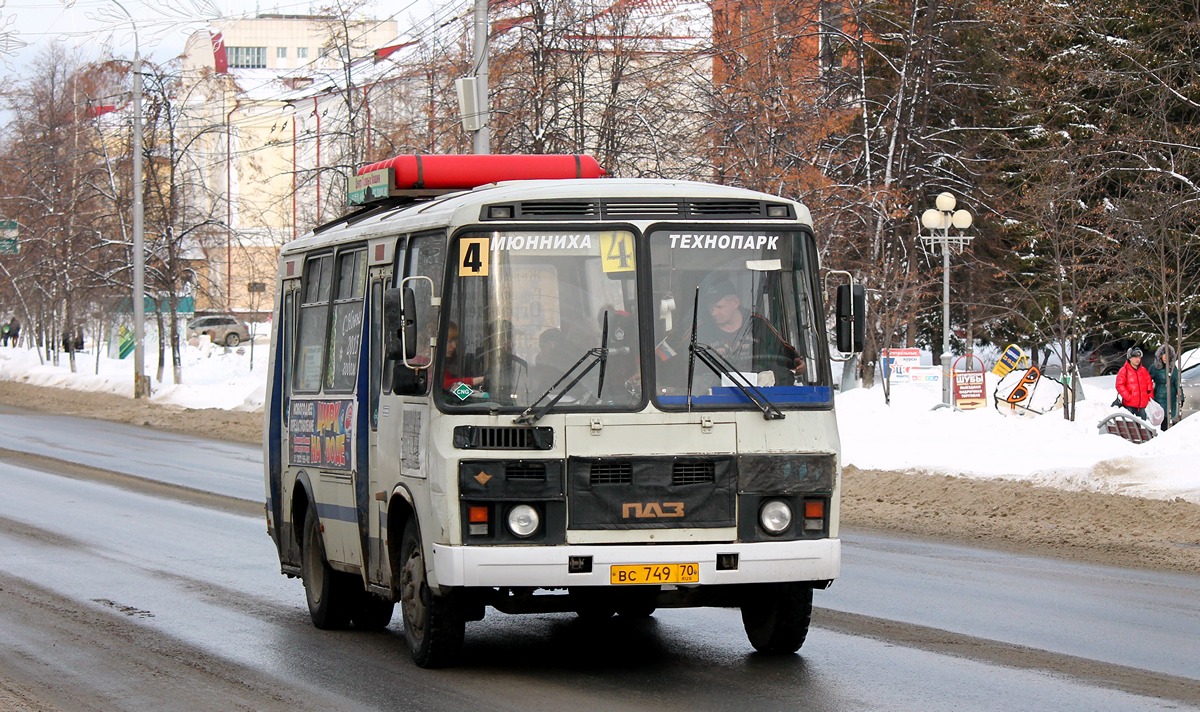 Томская область, ПАЗ-32054 № ВС 749 70