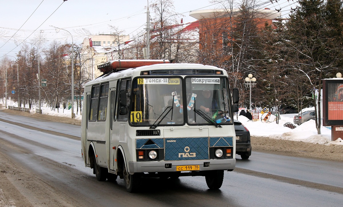 Томская область, ПАЗ-32054 № СС 119 70