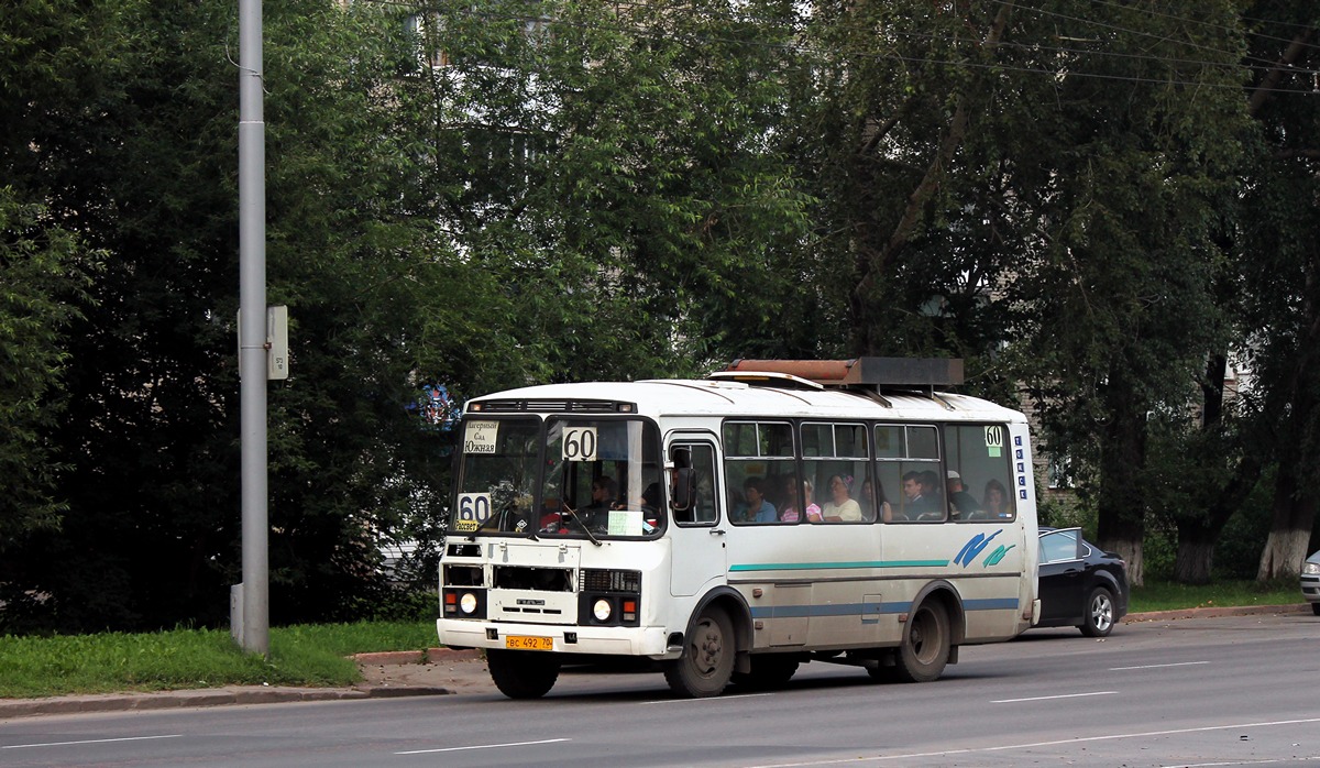 Томская область, ПАЗ-32054 № ВС 492 70