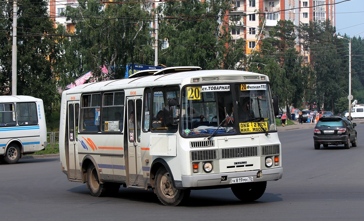 Томская область, ПАЗ-32054 № К 819 МН 70