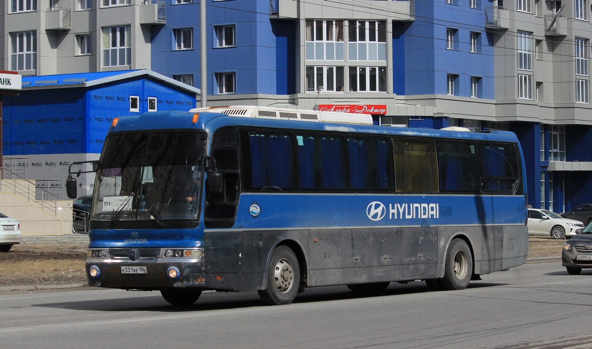 Ханты-Мансийский АО, Hyundai AeroExpress HSX № Е 331 ВЕ 186