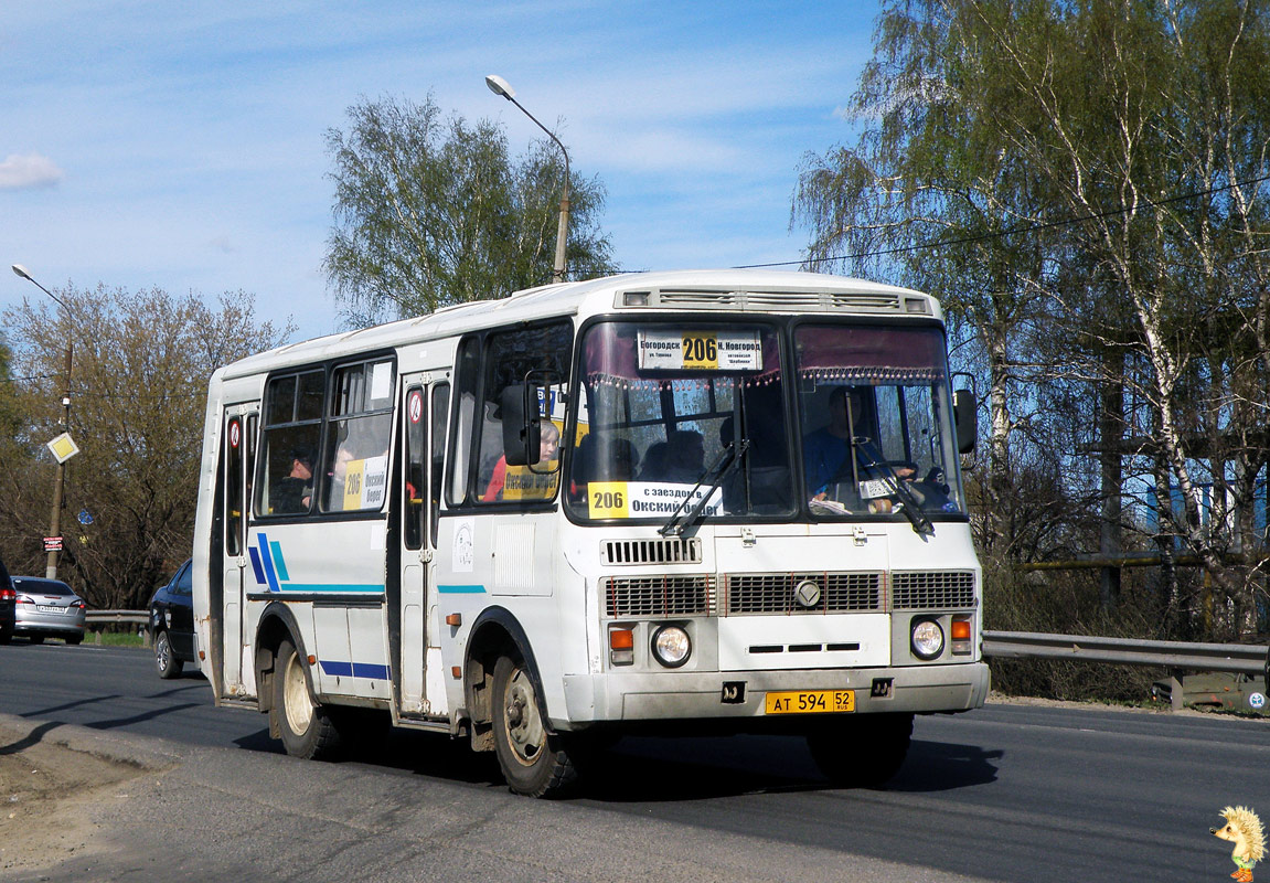 Нижегородская область, ПАЗ-32054 № АТ 594 52