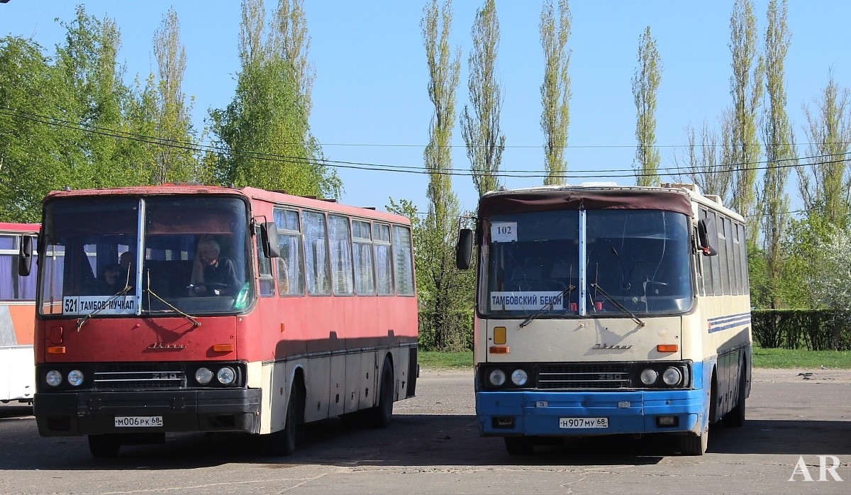 Тамбовская область, Ikarus 250.59 № М 006 РК 68; Тамбовская область, Ikarus 250.95 № Н 907 МУ 68