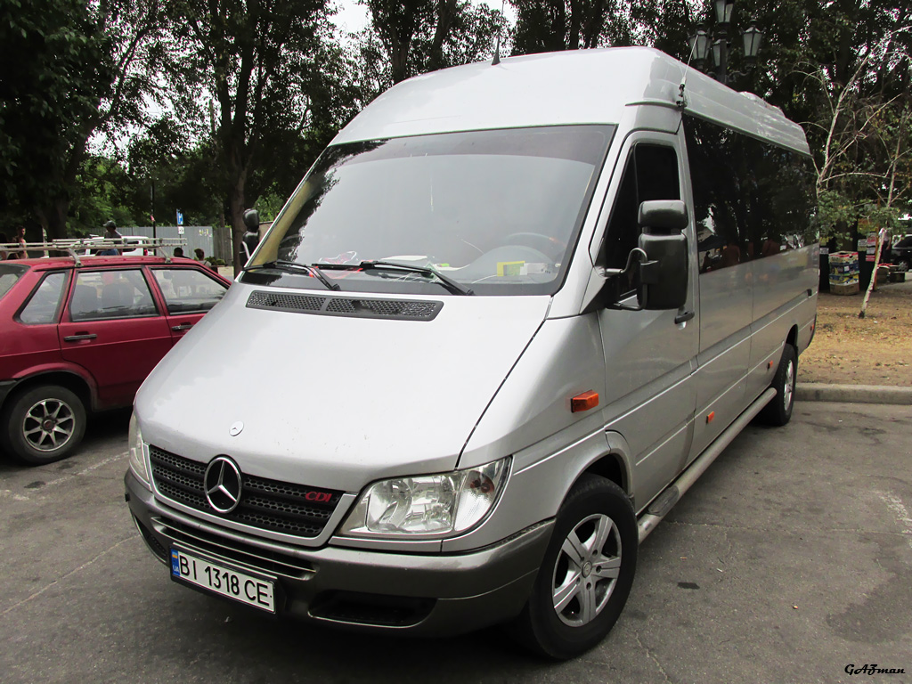 Полтавская область, Mercedes-Benz Sprinter W903 316CDI № BI 1318 CE