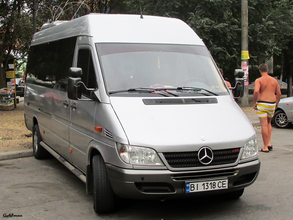 Полтавская область, Mercedes-Benz Sprinter W903 316CDI № BI 1318 CE