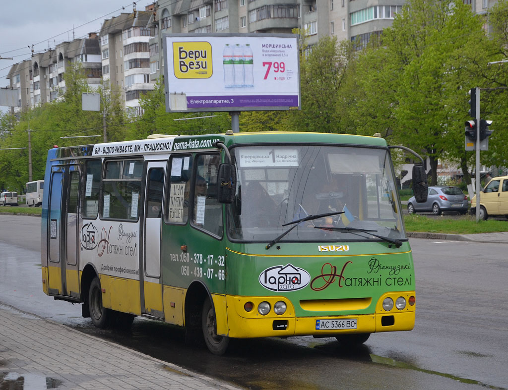 Волынская область, Богдан А092H2 № AC 5366 BO