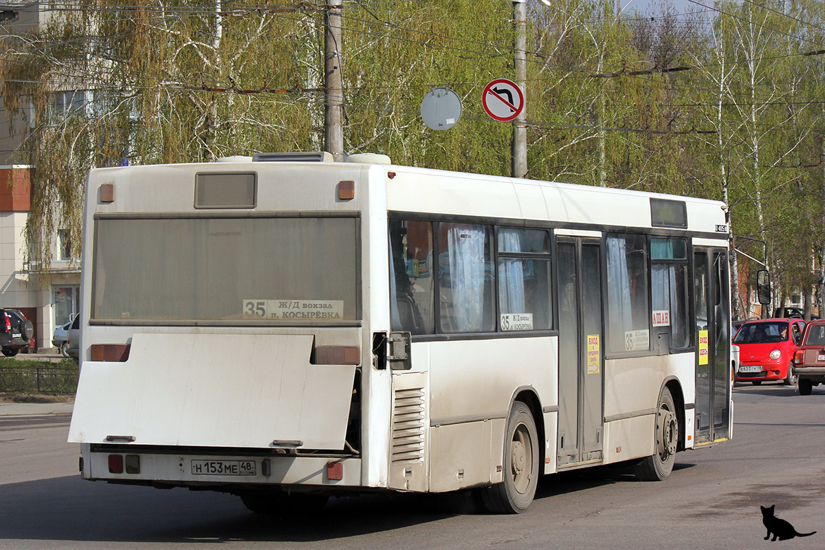 Lipetsk region, Mercedes-Benz O405N2K (France) # Н 153 МЕ 48
