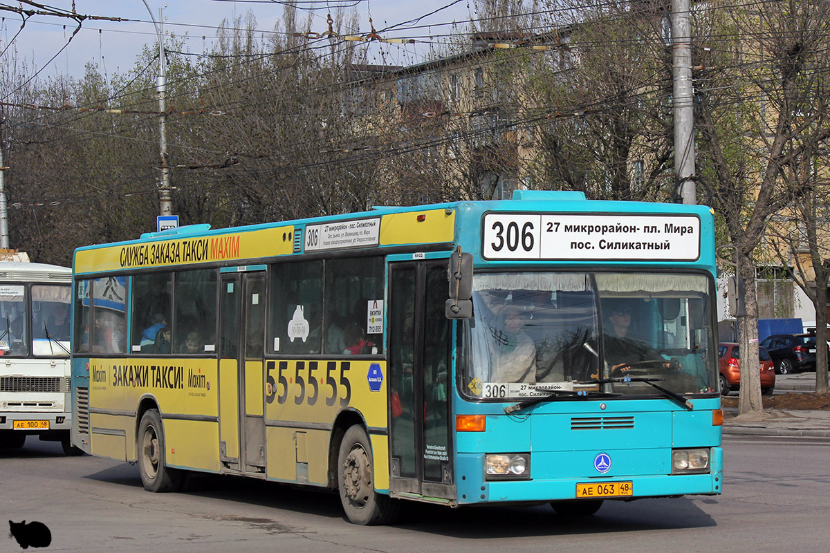 Липецкая область, Mercedes-Benz O405N № АЕ 063 48