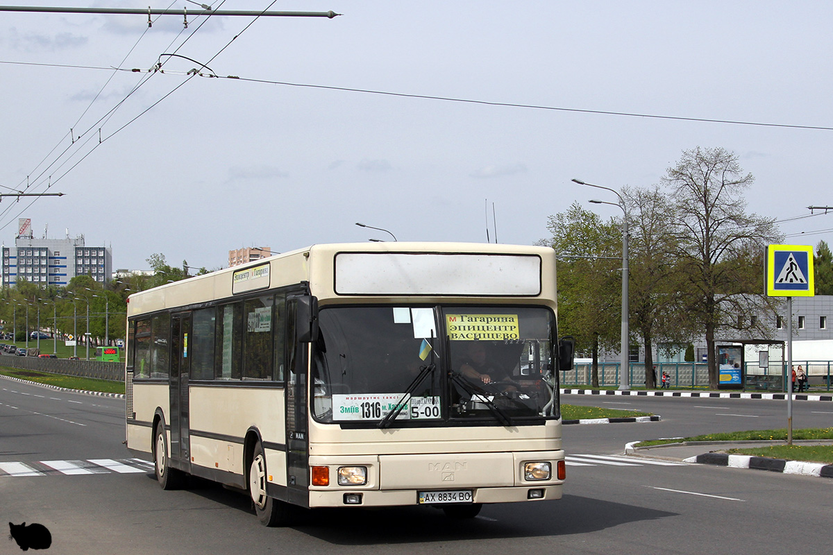 Харьковская область, MAN A12 EL222 № 1392