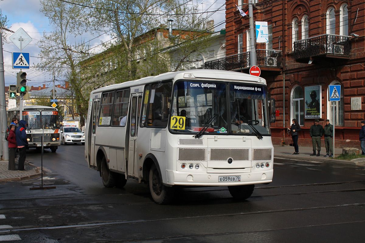 Томская область, ПАЗ-32054 № С 501 КА 70; Томская область, ПАЗ-32054 № Е 059 ЕВ 70