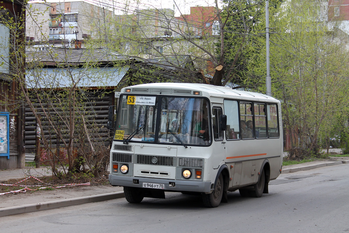 Томская область, ПАЗ-32054 № Е 946 УТ 70