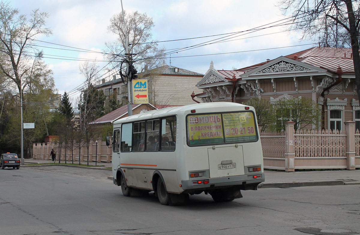 Томская область, ПАЗ-32054 № Е 946 УТ 70