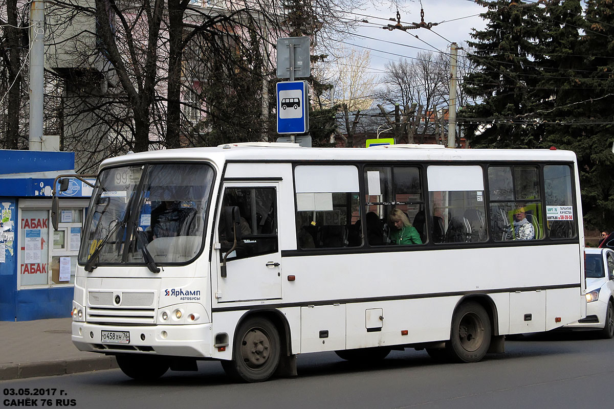 Ярославская область, ПАЗ-320402-05 № О 458 ХН 76