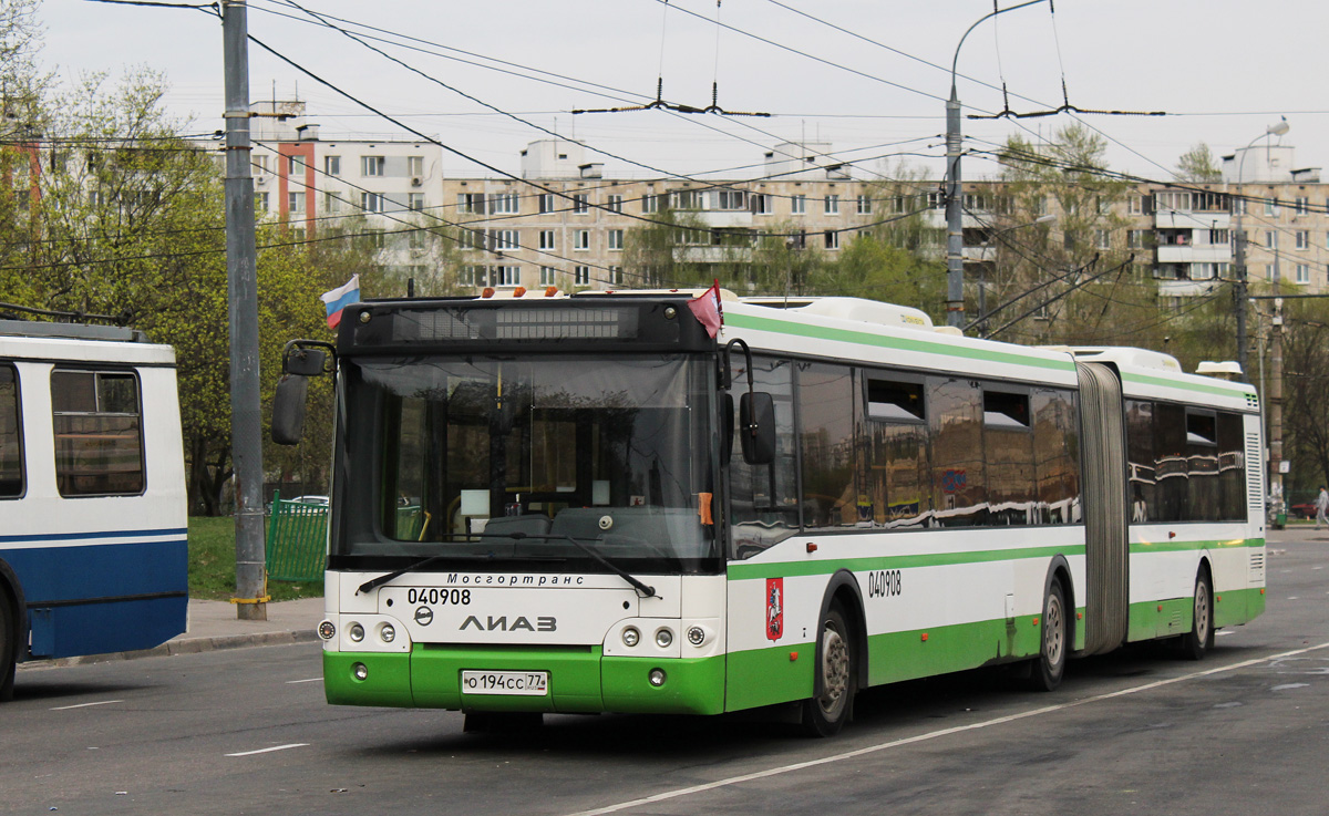 Москва, ЛиАЗ-6213.22 № 040908