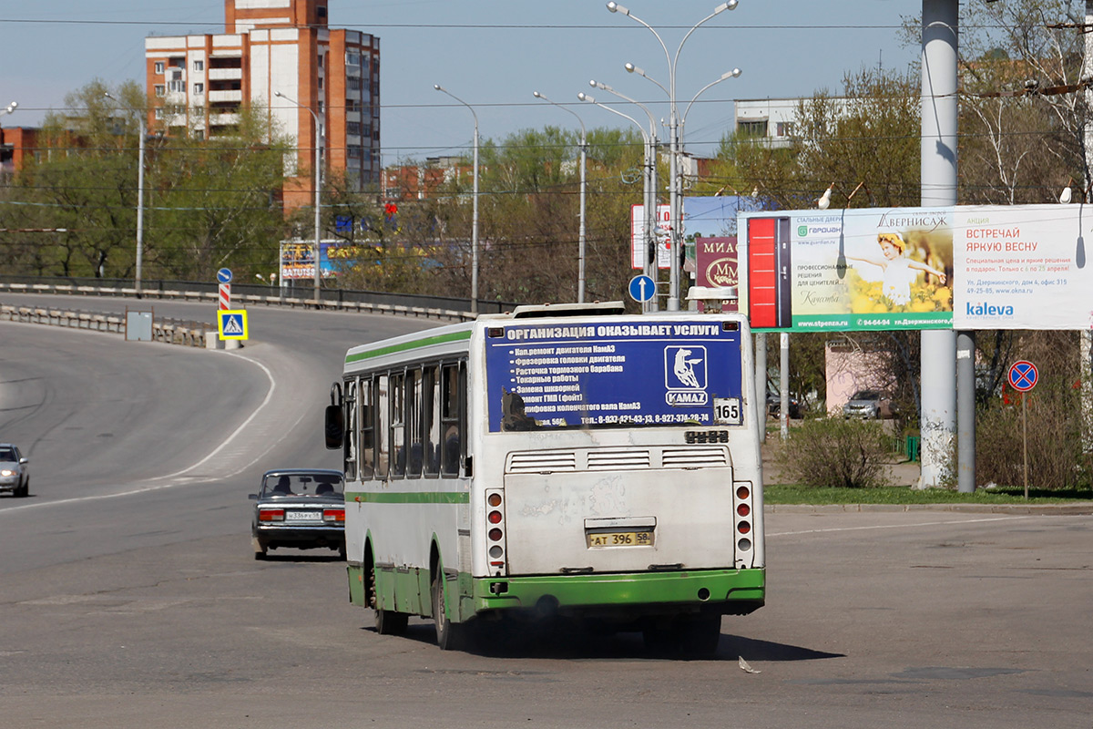 Пензенская область, ЛиАЗ-5256.45-01 № АТ 396 58