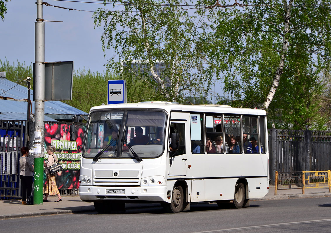 Пензенская область, ПАЗ-320302-08 № О 378 АК 152