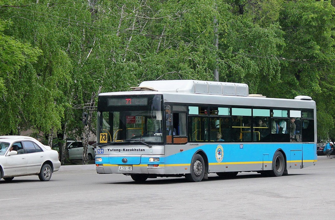 Алматы, Yutong ZK6120HGM № 101