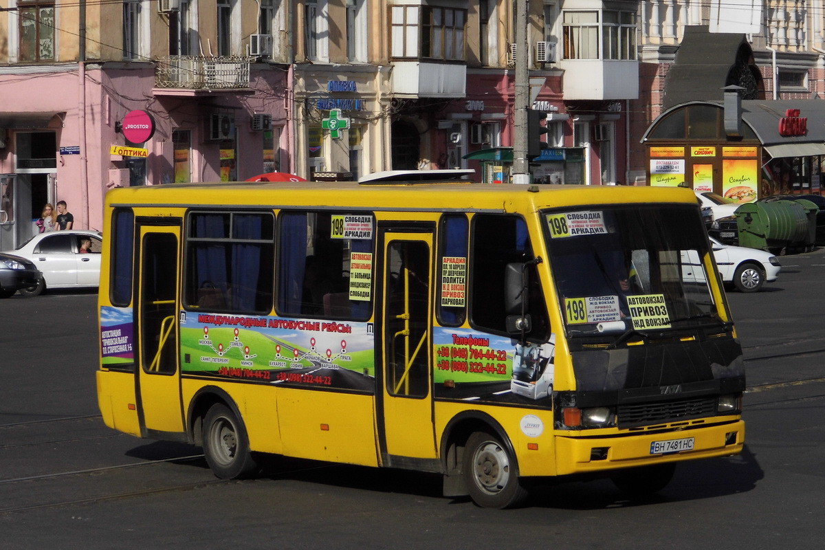 Одесская область, БАЗ-А079.04 "Эталон" № BH 7481 HC