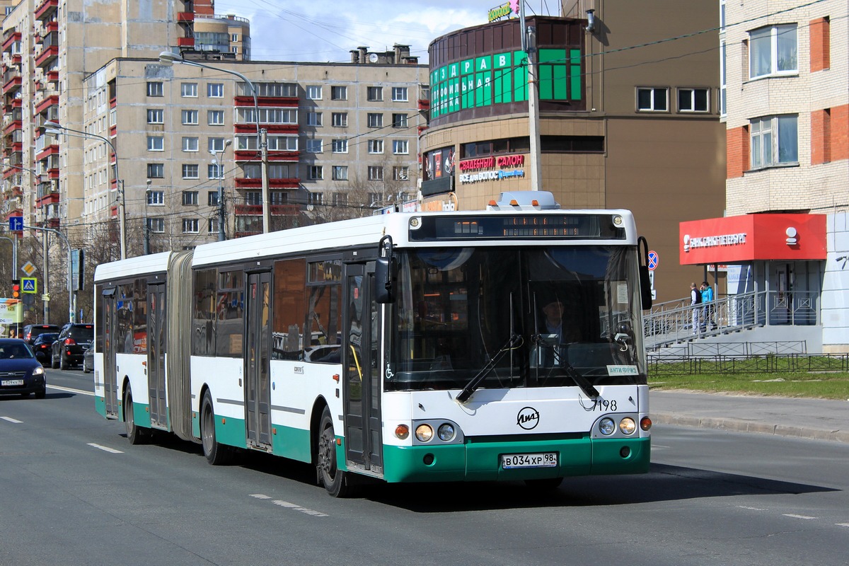 Санкт-Петербург, ЛиАЗ-6213.20 № 7198