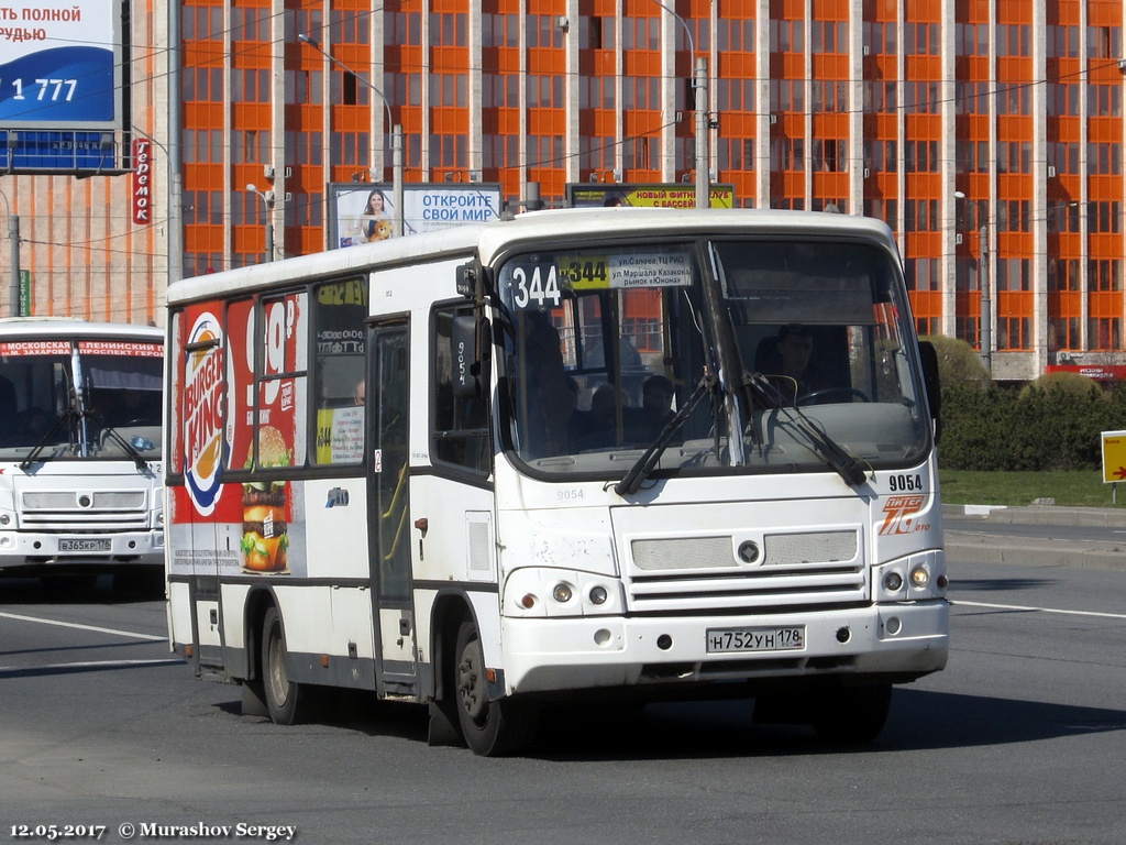 Санкт-Петербург, ПАЗ-320402-05 № 9054