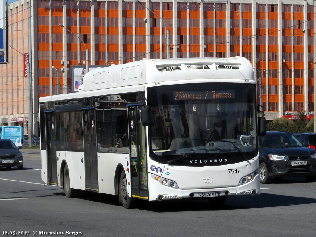 Санкт-Петербург, Volgabus-5270.G2 (CNG) № 7546