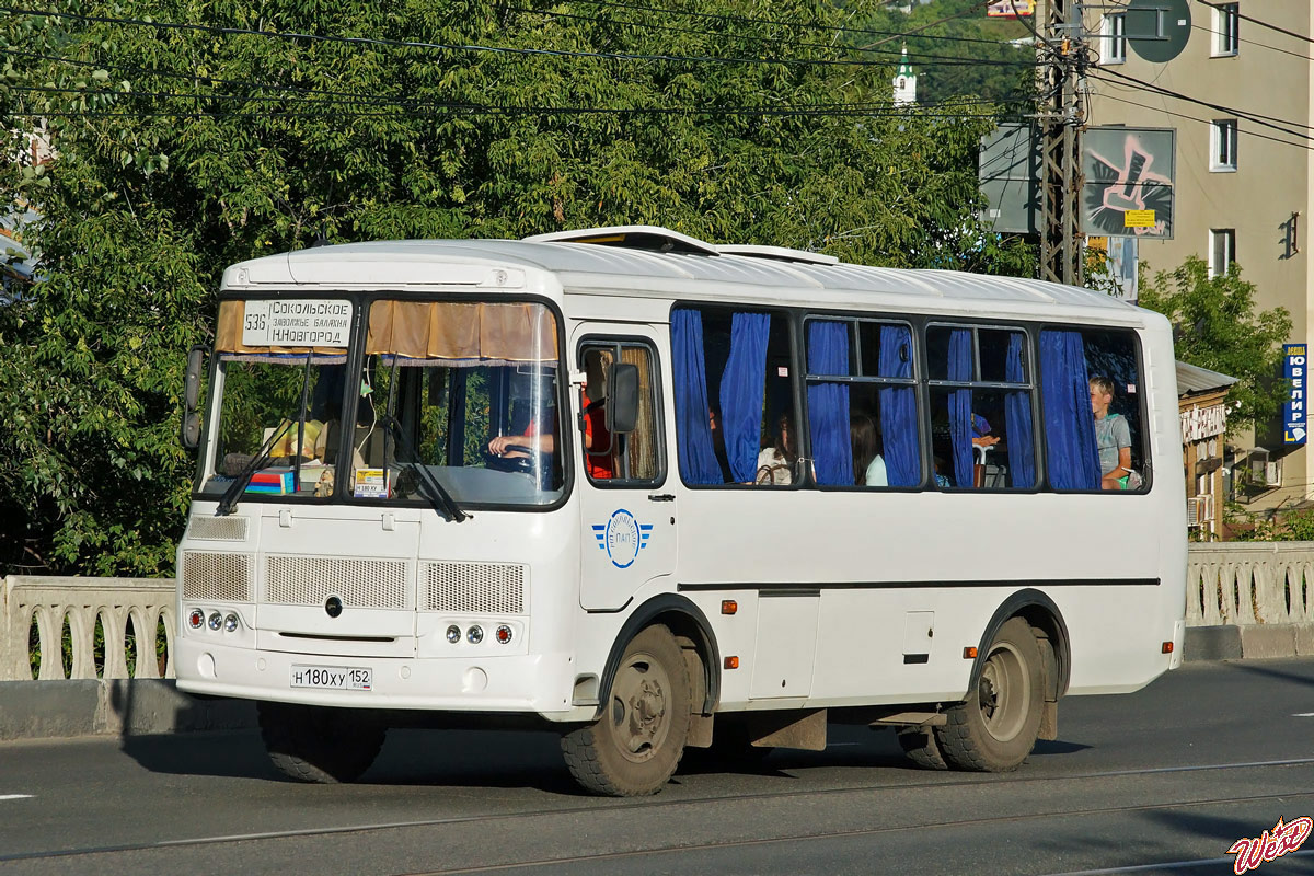 Нижегородская область, ПАЗ-32053 № Н 180 ХУ 152