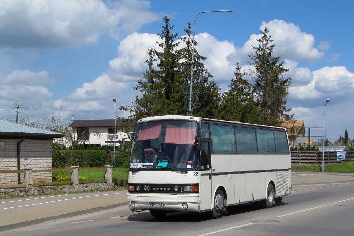 Литва, Setra S211HD № 22