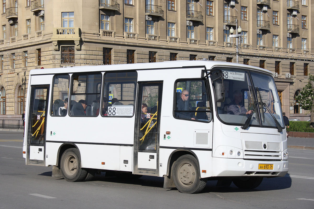 Волгоградская область, ПАЗ-320302-11 № 9743