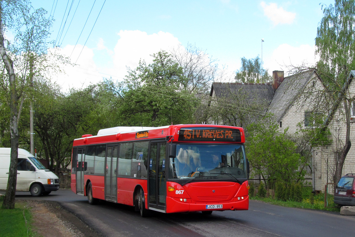 Литва, Scania OmniCity II № 867