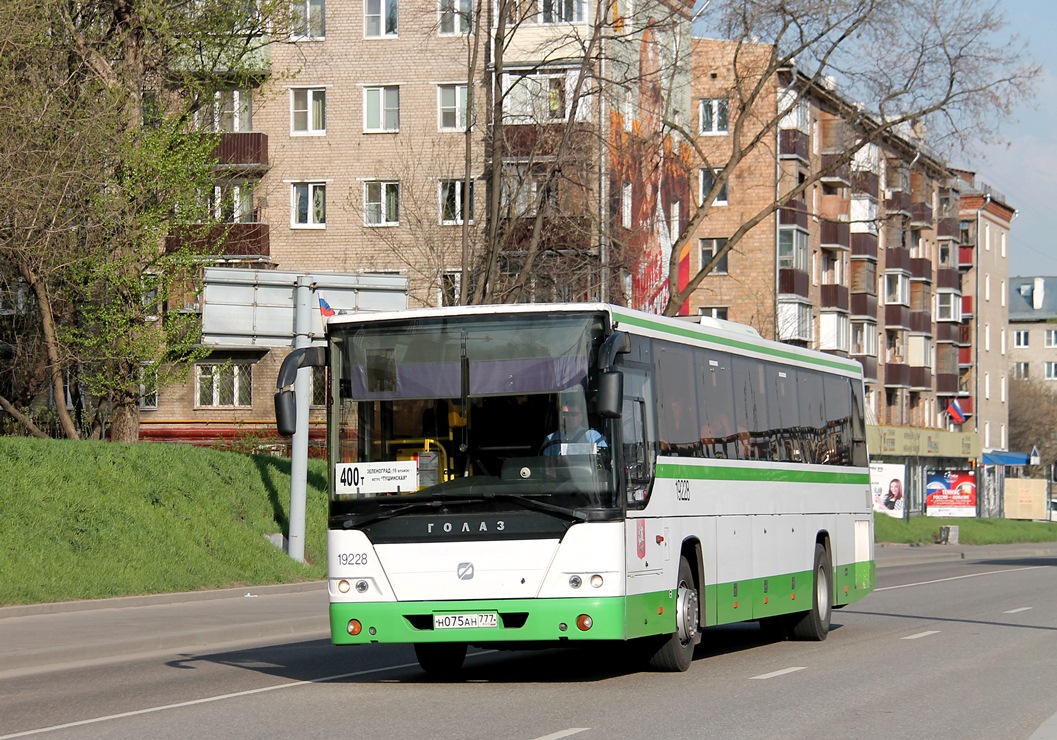 Москва, ГолАЗ-525110-10 "Вояж" № 19228