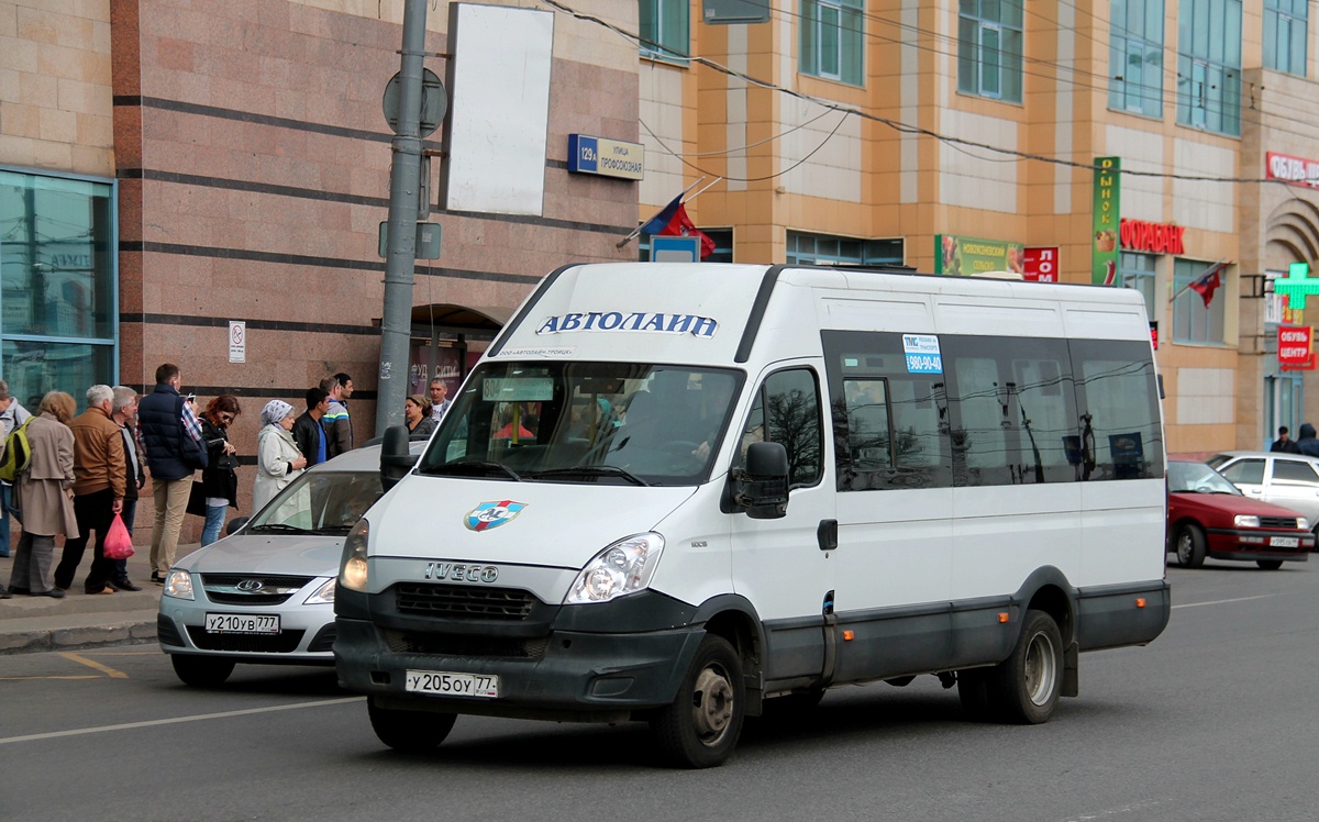 Москва, Нижегородец-2227UU (IVECO Daily) № У 205 ОУ 77