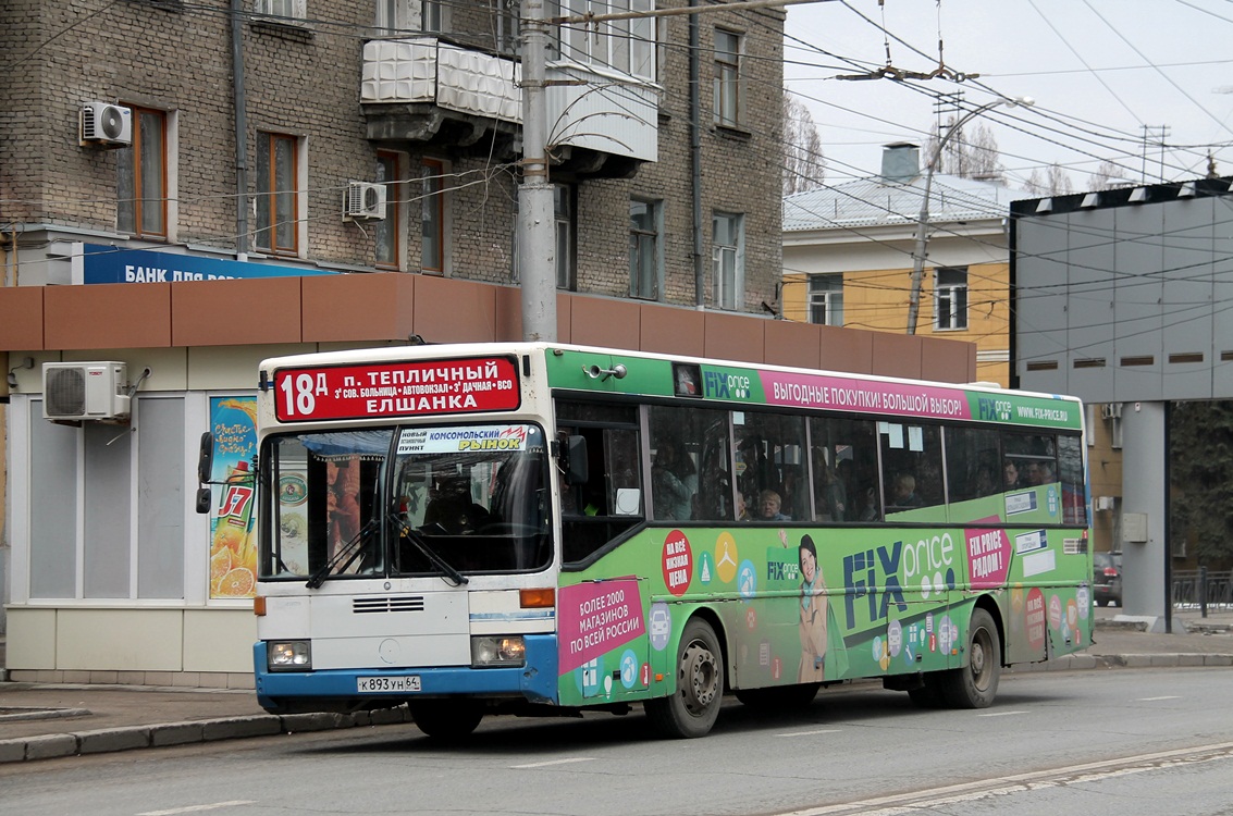 Саратовская область, Mercedes-Benz O405 № К 893 УН 64