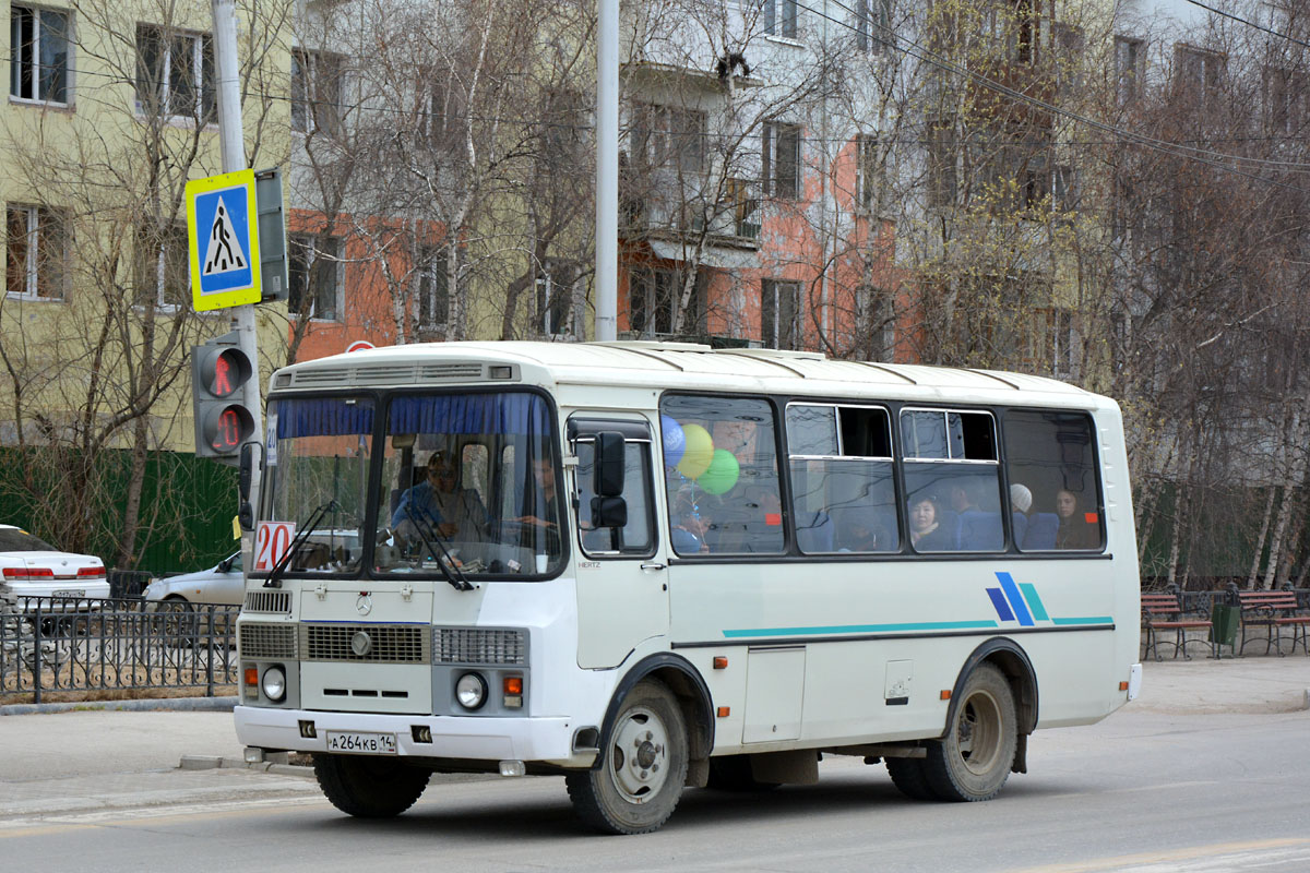 Саха (Якутия), ПАЗ-32053 № А 264 КВ 14