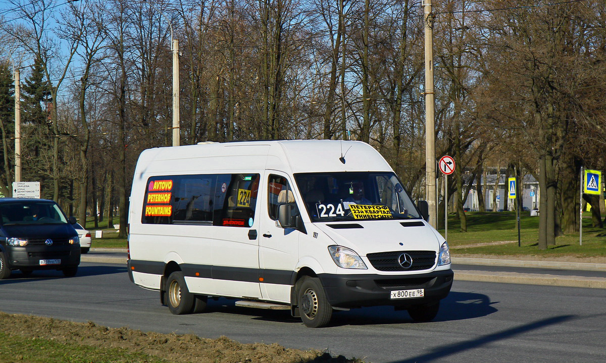 Санкт-Петербург, Луидор-22360C (MB Sprinter) № 197