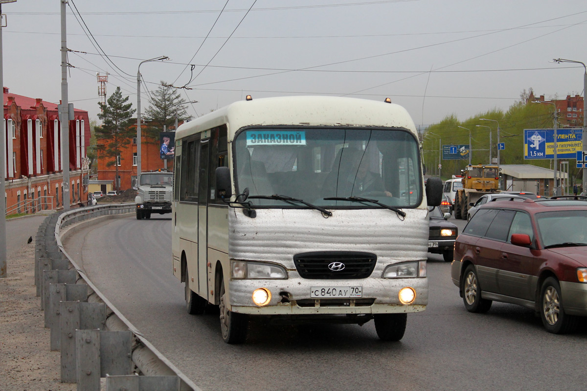 Томская область, Hyundai County SWB C08 (РЗГА) № С 840 АУ 70