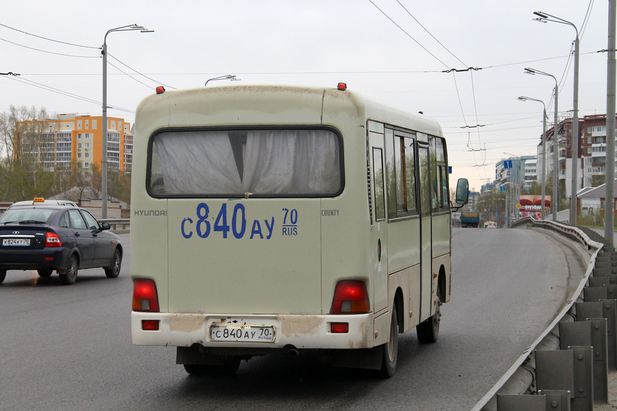 Томская область, Hyundai County SWB C08 (РЗГА) № С 840 АУ 70