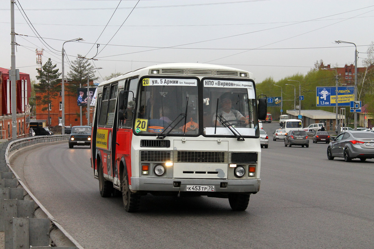 Томская область, ПАЗ-32054 № К 453 ТР 70