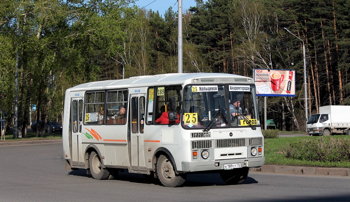 Томская область, ПАЗ-32054 № К 189 СТ 70