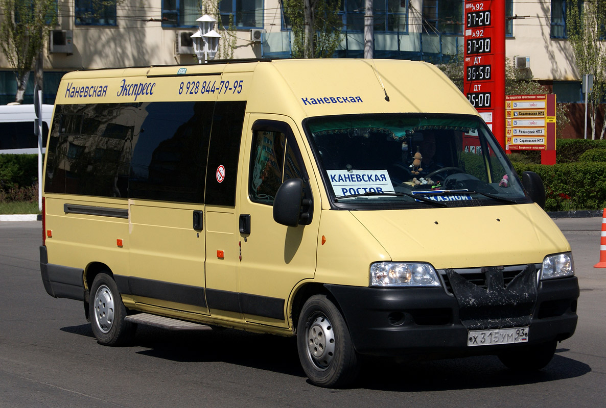 Краснодарский край, FIAT Ducato 244 CSMMC, -RT № Х 315 УМ 93