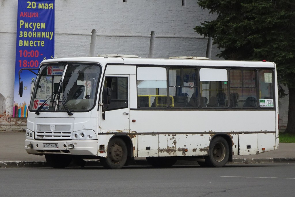 Ярославская область, ПАЗ-320402-03 № К 087 ОН 76