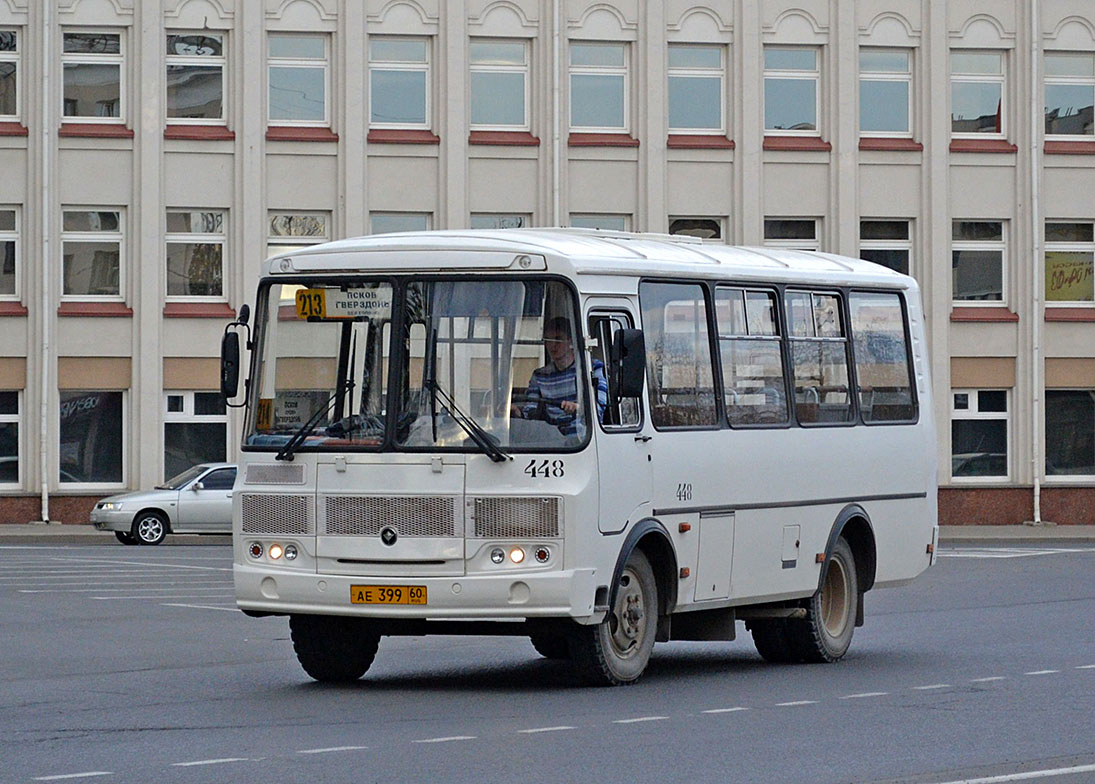 Псковская область, ПАЗ-32054 № 448