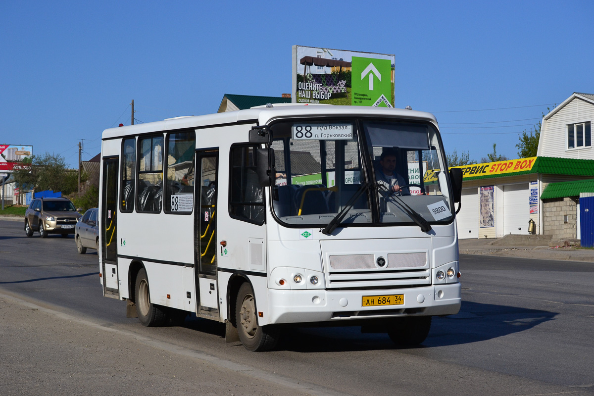 Волгоградская область, ПАЗ-320302-11 № 9800