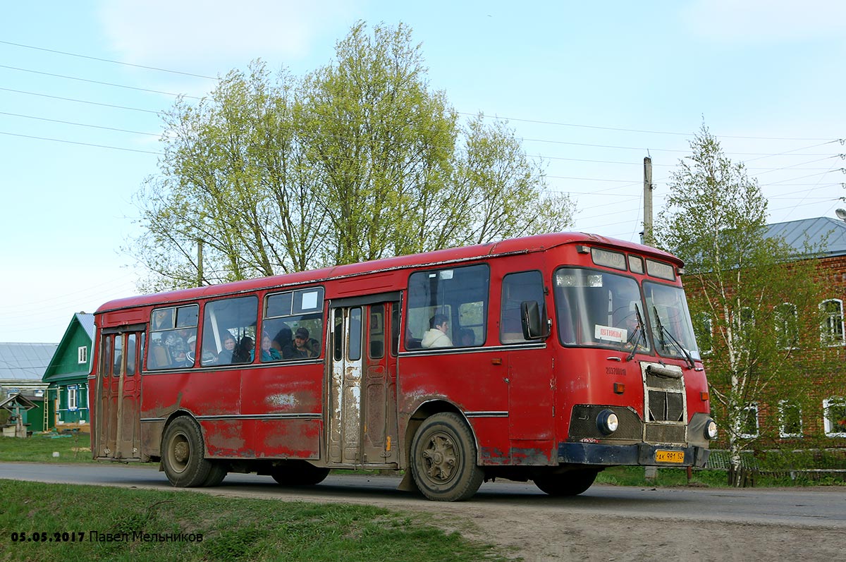 Нижегородская область, ЛиАЗ-677М № АК 981 52